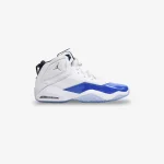 B LOYAL  Air Jordan B'Loyal White Metallic Silver -315317-114  سفید آبی