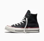 کانورس  Converse Chuck 70 Hearts - A19061C مشکی زیره ژله ای - Image 2