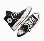 کانورس  Converse Chuck 70 Hearts - A19061C مشکی زیره ژله ای - Image 5